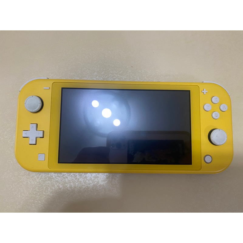 NS SWITCH LITE 已硬改含256G記憶卡 ( 陽光黃）