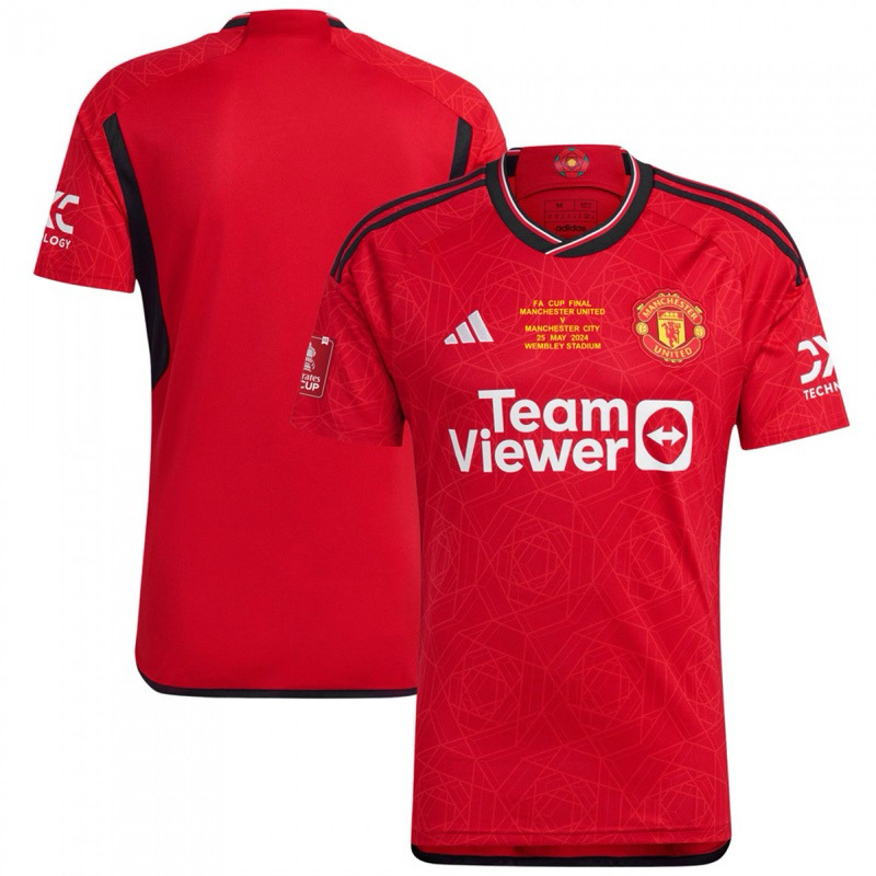 曼聯足總杯決賽主场球迷版球衣 adidas Manchester United Home Kit 23/24