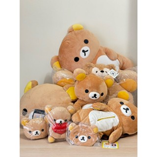 Rilakkuma 拉拉熊 懶懶熊 娃娃 填充玩偶 抱枕 手機座 零錢包 Duffy 迪士尼