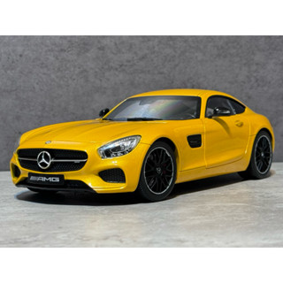 【賓士原廠精品Norev製】1/18 Mercedes-Benz AMG GTS 1:18 模型車