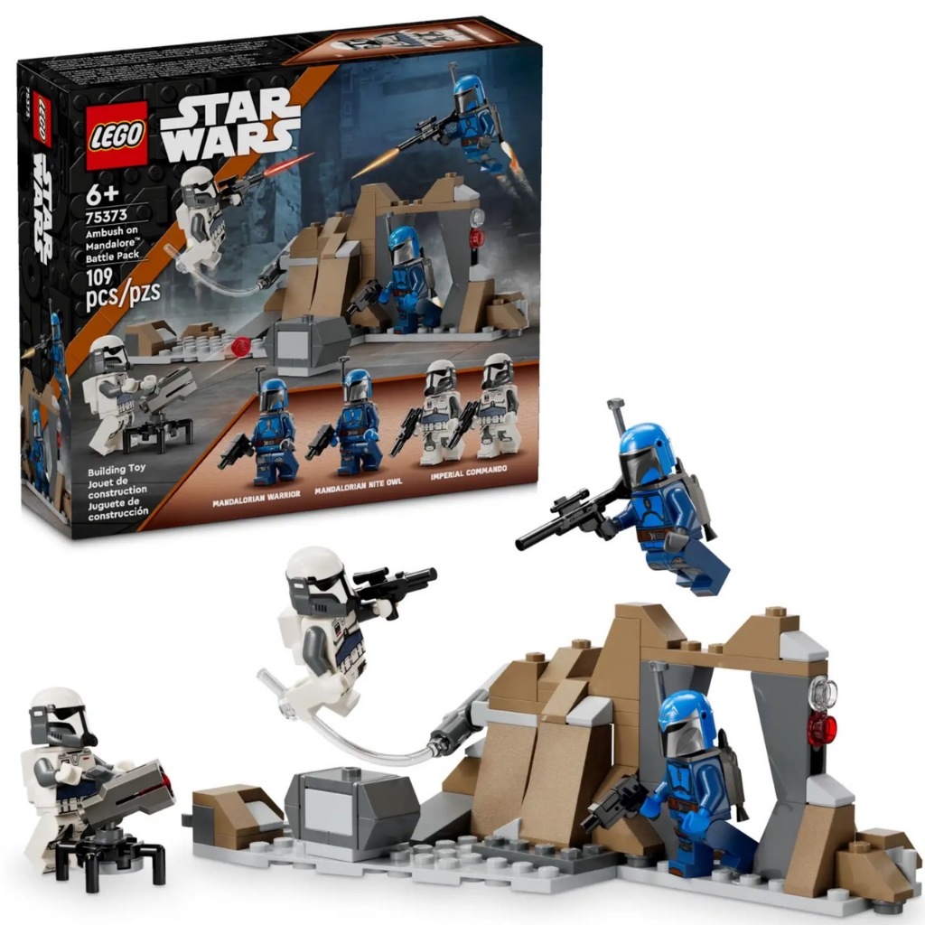 LEGO 75373 曼達洛人伏擊戰鬥組 樂高® Star Wars™系列 【必買站】樂高盒組
