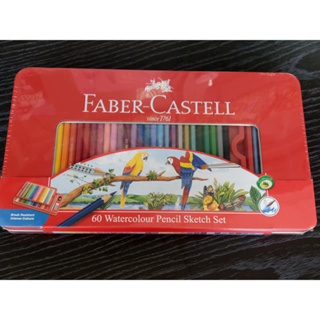 【含稅附發票】現貨鐵盒60色油性色鉛筆115893水性色鉛筆115965 Faber-Castell輝柏美術文具水彩