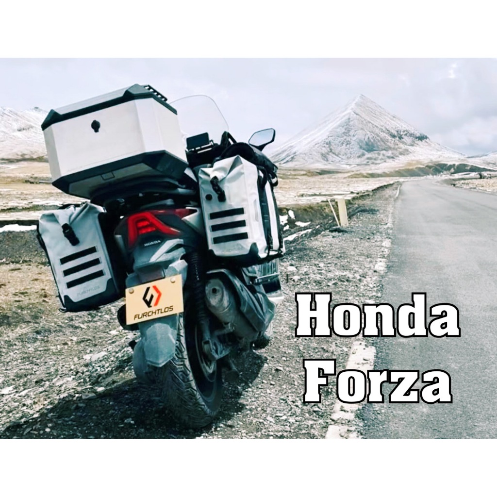 Honda Forza 350 黃牌大羊重機 專用鋁箱 防水包 德國furchtlos富合樂斯 50L尾箱 68L防水包