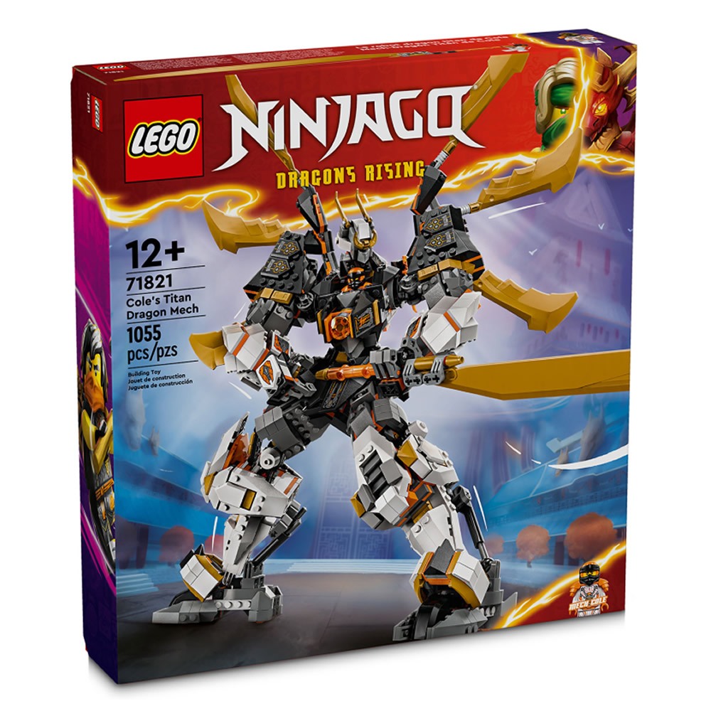 LEGO樂高 LT71821 NINJAGO 旋風忍者系列2024 - Cole's Titan Dragon Mech