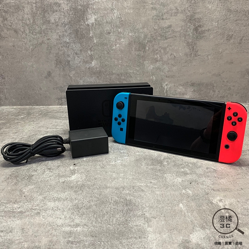 『澄橘』NS 任天堂 Nintendo Switch 一般版 紅藍《二手 無盒裝 中古》A69401