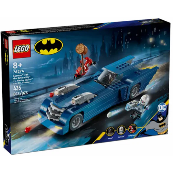 LEGO 76274 蝙蝠俠駕駛蝙蝠車決戰小丑女與急凍人《熊樂家 高雄樂高專賣》Batman DC
