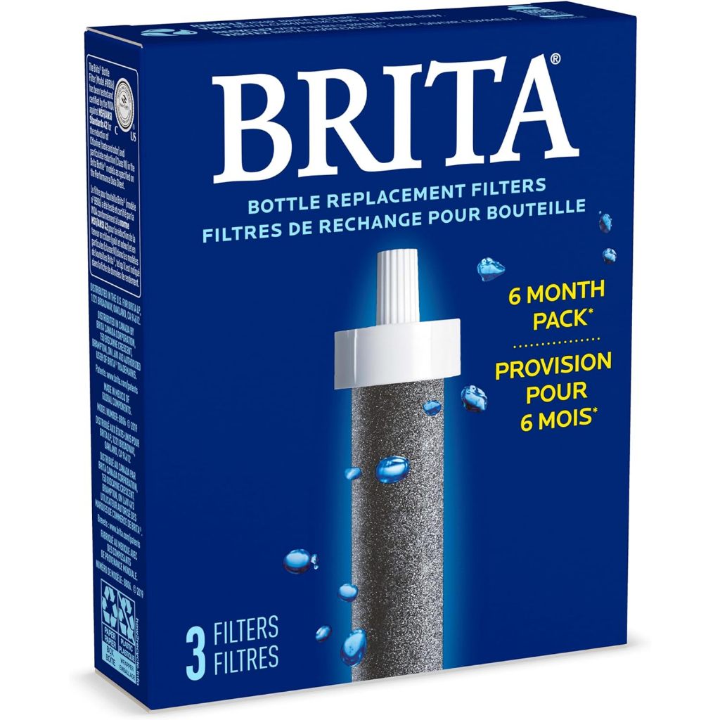 Brita 原廠 隨身濾水瓶 替換濾芯 黑色活性碳 濾心 濾水壺 運動水壺 隨身壺 隨手壺 Brita Bottle