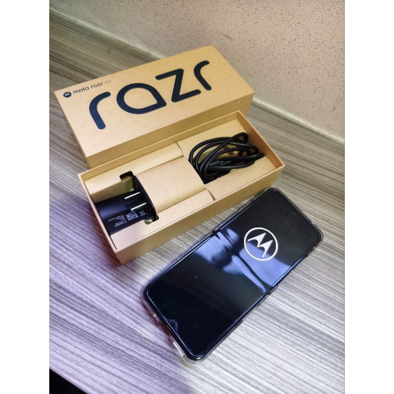 Moto Razr 40 陸版二手美品(8+256G)天青灰