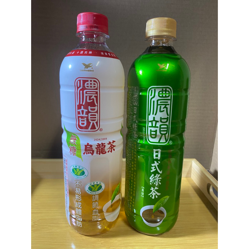 【飲料】😋烏龍茶換新包裝囉❤️ 濃韻日式綠茶/烏龍茶-600ml