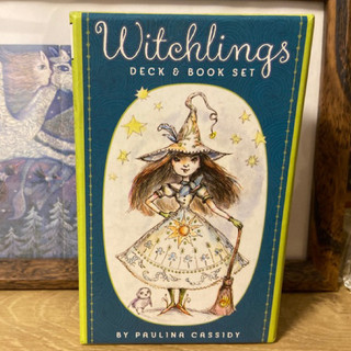 國外正版 Witchlings Deck & Book Set 女巫魔法咒語卡 女巫卡 塔羅牌 桌遊