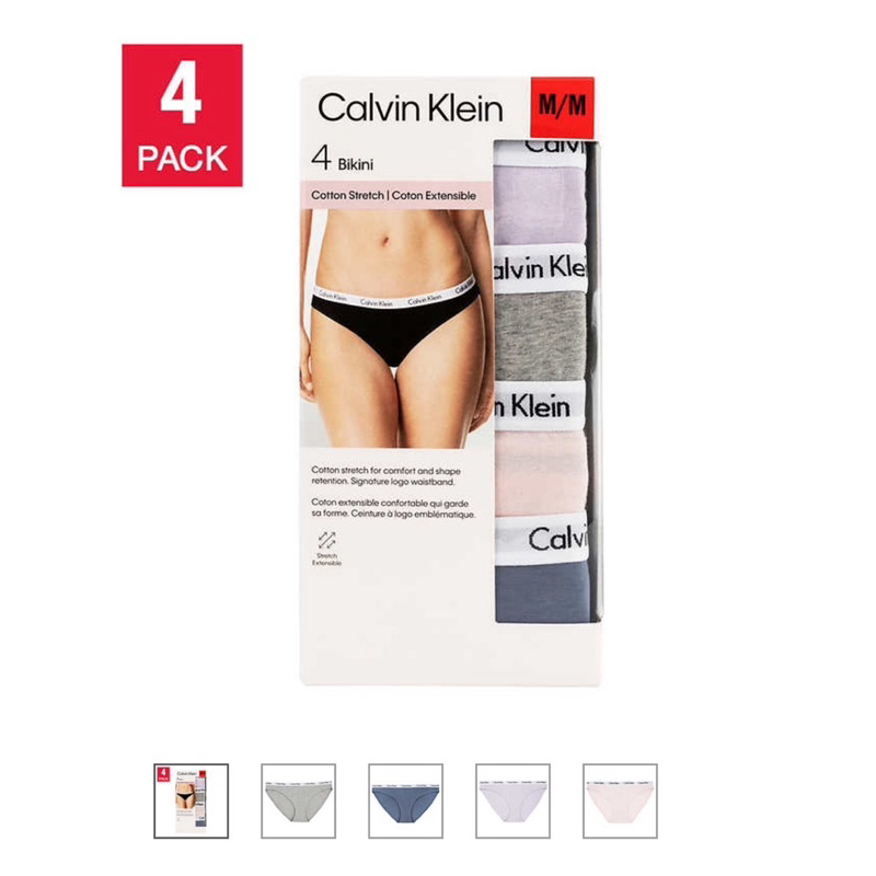 （預購）Calvin Klein Costco 新款 好市多CK 棉質 女生 內褲 四入組 一組四入 三角褲