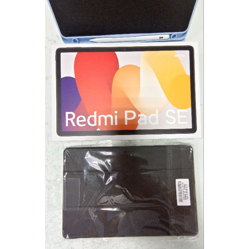 redmi  pad se 8/256  (11吋)追劇超好附手寫筆雙皮套(可貼換ipad10)二手可.先聊聊