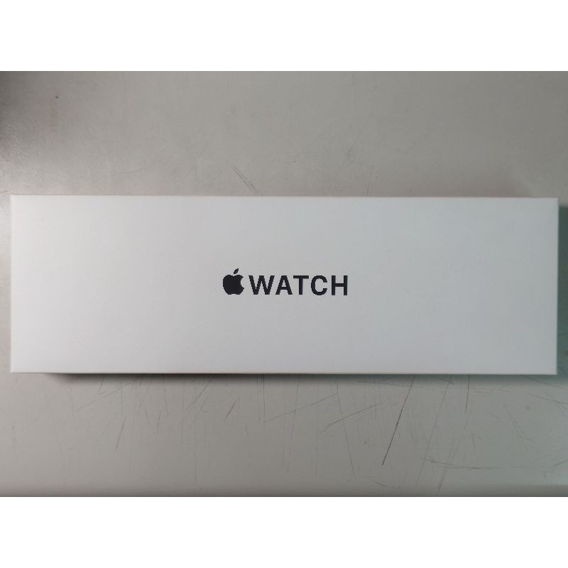 [全新未拆封] Apple Watch SE 2 二代 GPS版 44mm 銀色 陶土色運動型錶帶 台灣公司貨