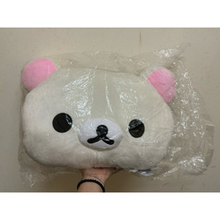拉拉熊暖手枕 Rilakkuma手暖枕午睡枕趴睡枕 白色 懶懶熊