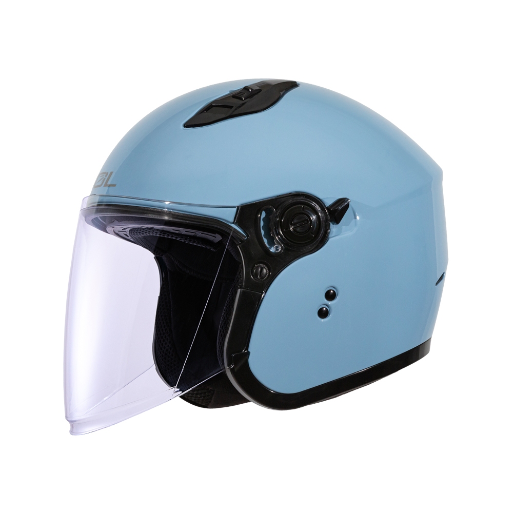 【SOL Helmets】SO-12開放式安全帽 (素色_亞麻藍) ｜ SOL安全帽官方商城