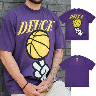 Deuce Lake Show Tee Lakes 湖人 客場 紫金配色 Tee T-Shirt 短T 美製 [ACS]