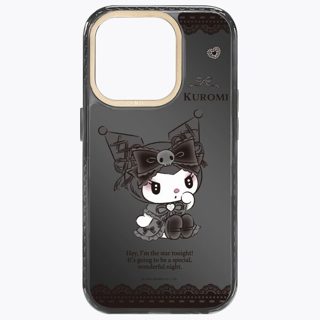 LANIS 三麗鷗正版 磁吸版透黑框 酷洛米 鏡面蕾絲 手機防摔殼 iPhone 16 15 14 13 Pro Max