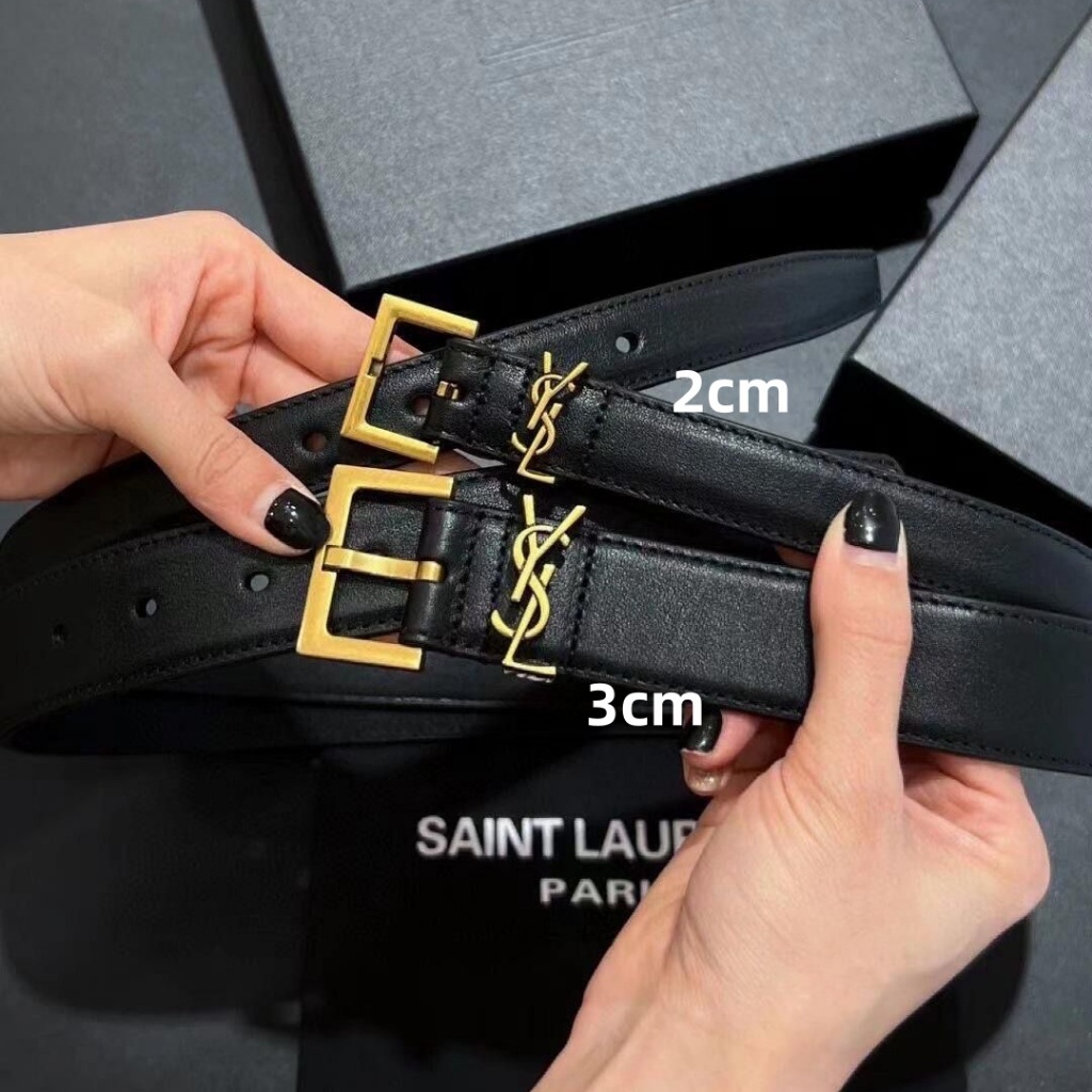 ✈️法國專櫃連線採購 YSL 皮帶 腰帶 634437 聖羅蘭 Saint Laurent 寬3CM
