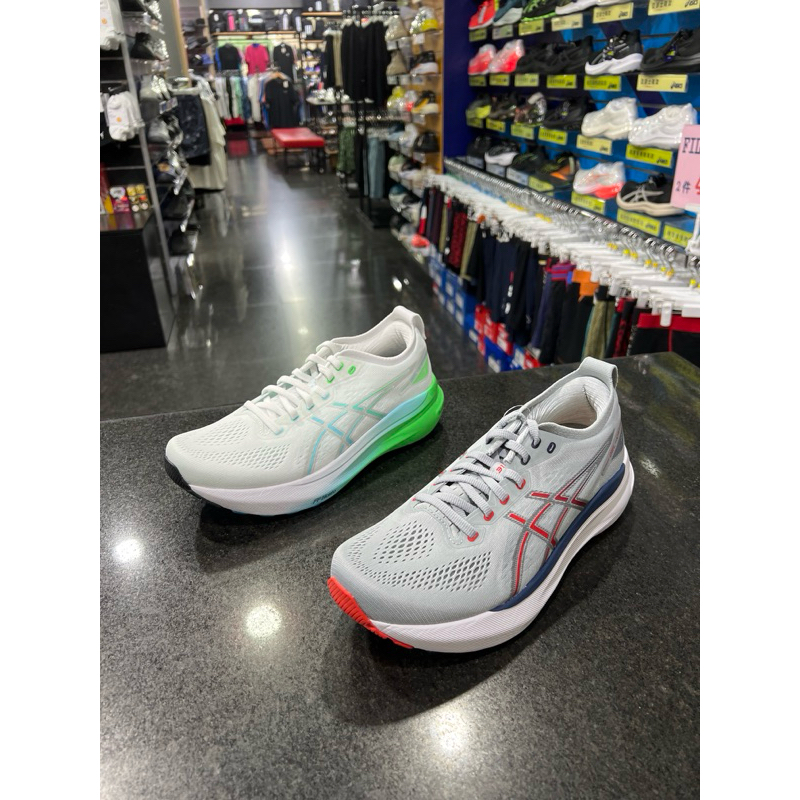 ASICS GEL-KAYANO 31 男款 正常楦 支撐型 慢跑鞋 1011B867-021 灰色 100 白色