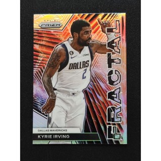 銀亮 2023-24 Panini Prizm Kyrie Irving Fractal Silver #3