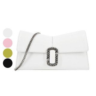 MARC JACOBS St Marc 鏈環LOGO牛皮鏈帶手提包(多色)｜100%原廠真品｜JS Maxx官方旗艦館