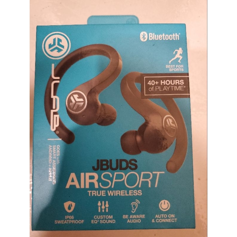 （二手）JLAB JBuds Air Sport 真無線藍牙耳機 桃園面交