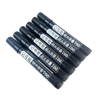 記號筆 臺灣出貨現貨 簽字筆 油性筆 奇異筆 文具用品 速乾防水 大容量 油性簽字筆 快遞專用 標記筆 加濃墨水人魚朵朵