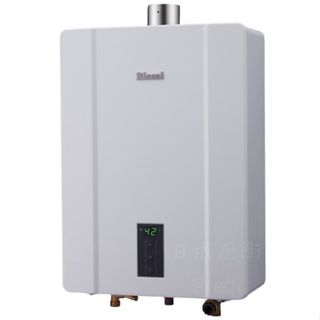 林內13L數位恆溫強制排氣熱水器( RUA-C1300WF)《日成廚衛》