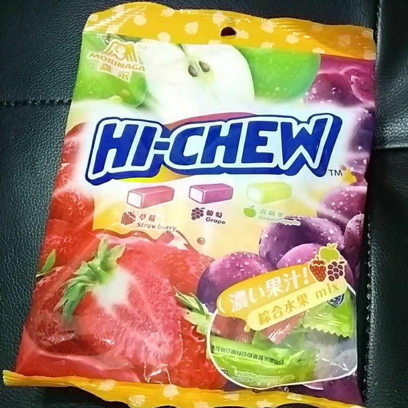 森永嗨啾軟糖袋裝90公克 HI-CHEW（綜合水果口味）