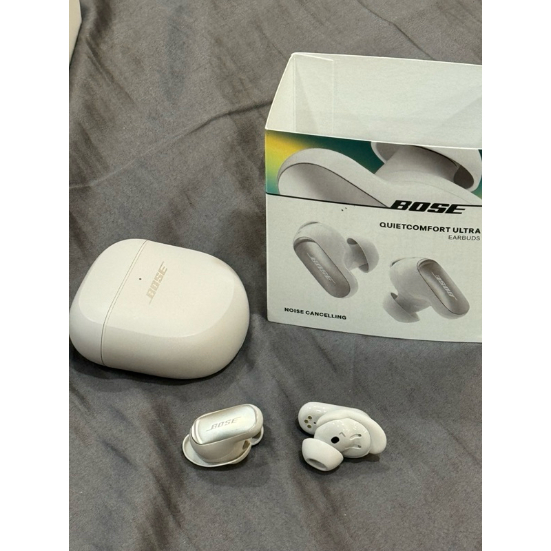 【九成新】 Bose QuietComfort Ultra Earbuds 消噪耳塞 白色