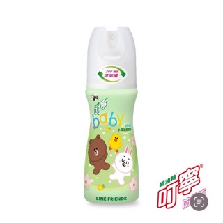 ☆ ☆環球大藥局 ☆☆ 叮寧寶貝 有機精油小黑蚊防蚊液-80ml 戶外必備防蚊噴霧 幼兒防蚊液 天然 熊大聯名 限量