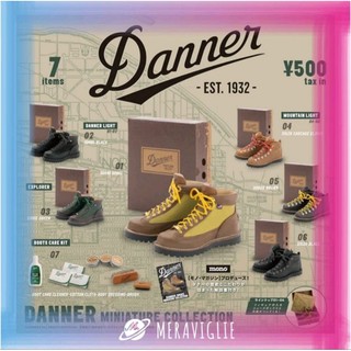全新扭蛋 Kenelephant Danner品牌系列鞋靴子登山靴迷你收藏全7種