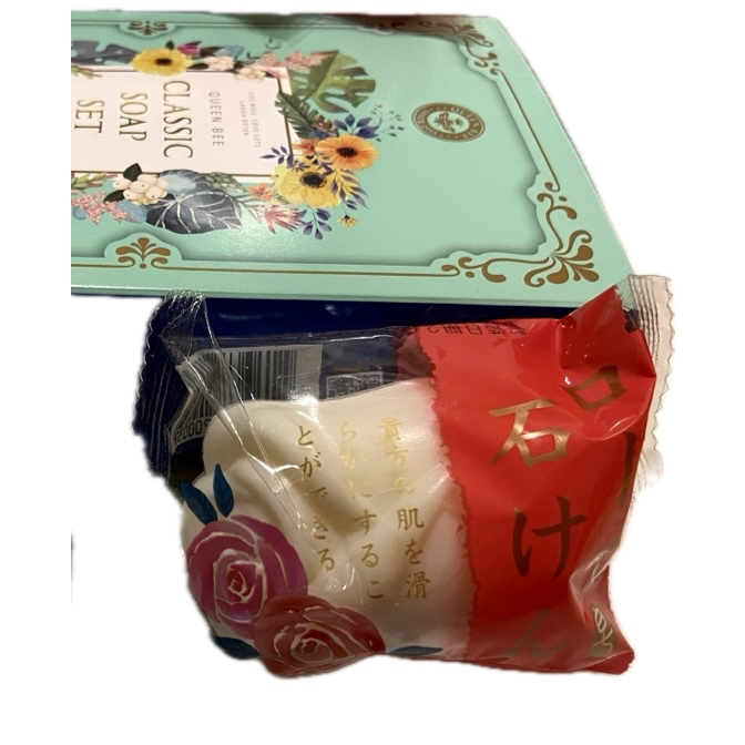 超便宜蜂王玫瑰精油造型香皂70g 春之玫瑰精油造形香皂乙顆