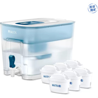 Brita 桌上型濾水箱 8.2公升 附六入 Universal濾芯 / 好市多代購