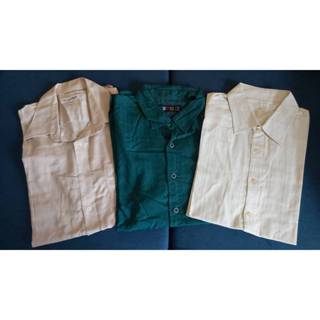 NET全新男襯衫 長短袖襯衫 男生襯衫 商務襯衫 大尺碼 休閒襯衫男 L-XL 正裝 上班職業襯衫 免燙 格子素面襯衫