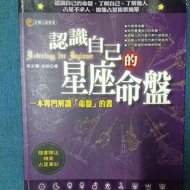 認識自己的星座命盤。