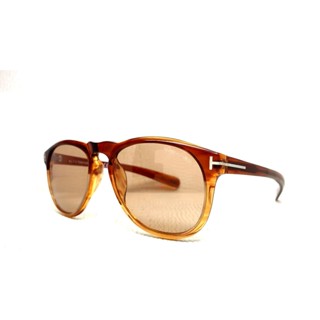 TOM FORD TF9291 41A 飛官款 復古時尚 原廠真品 復古時尚 咖啡＋橘 漸層層次設計太陽眼鏡