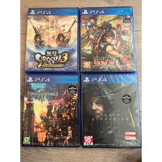 【新貨上架-供應中】PS4 遊戲片 無雙Orochi蛇魔3終極/戰國無雙5/王國之心3/死亡擱淺