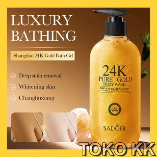 SADOER 24K Pure Gold Body Wash Soap Sabun Mandi Cair KBT332