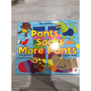 二手近全新(三書+書盒) pants socks and more pants (Nick Sharratt)