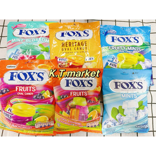 印尼🇮🇩FOX'S MINT BLOSSOM OVAL CANDY BARLEY MINT 125克 綜合糖果