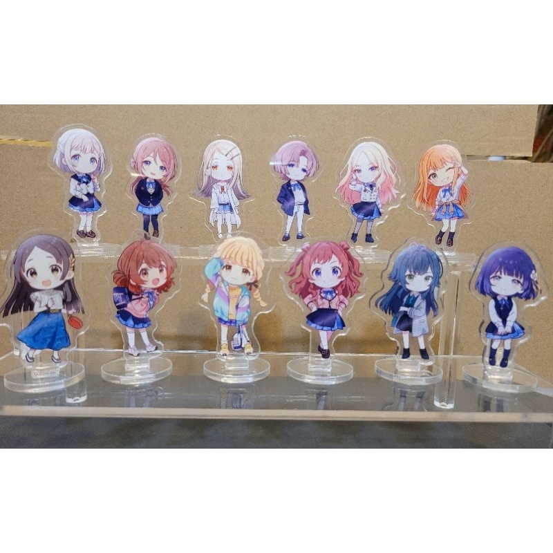 【現貨】學園偶像大師 1 鑰匙圈 立牌 学園アイドルマスター 花海咲季 月村手毬 藤田 ことね  動漫手遊週邊 訂