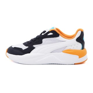 PUMA X-Ray Speed AC PS 套入式 運動鞋 童鞋 中童 白橘 S0380 (38489921)
