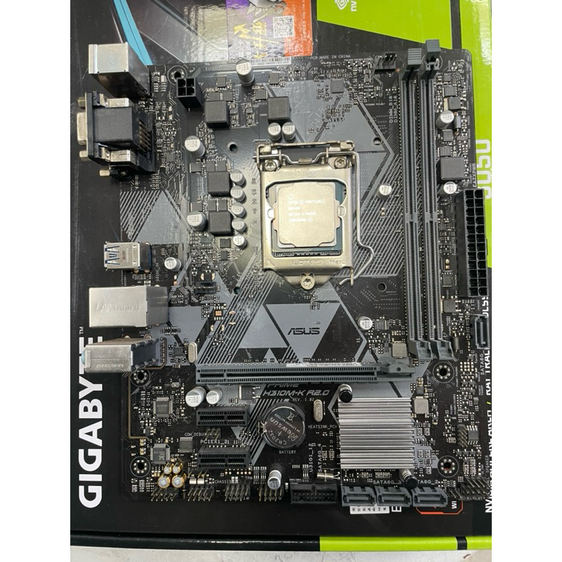 ［優質二手品］Intel G5400+Asus H310m-k R2.0