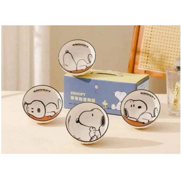 華南金 股東會紀念品 事事如意碗 snoopy 史努比碗