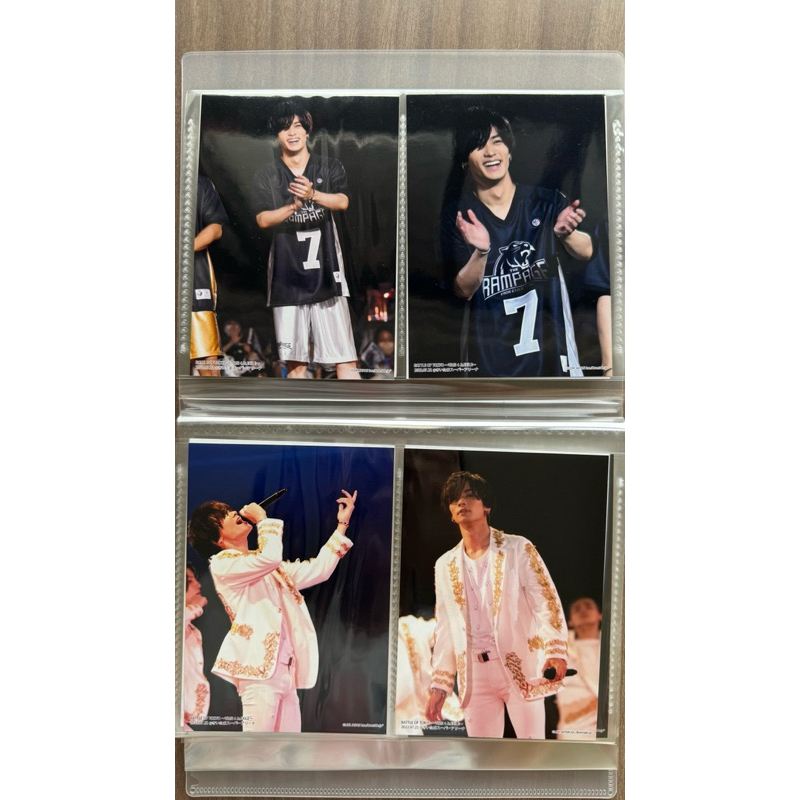現貨 THE RAMPAGE 浪配 Battle Of Tokyo BOT官方照片 生寫真 川村壱馬 吉野北人 長谷川慎