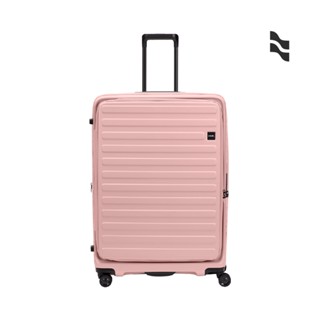舊版【lojel cubo】 舊版30吋行李箱 粉紅色 上掀式擴充行李箱 旅行箱 商務箱 行李箱｜趣買購物旅遊生活館