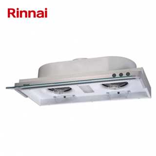 Rinnai 林內 RH-8079E隱藏式強化玻璃導煙設計排油煙機(80cm)(限北北基地區購買)