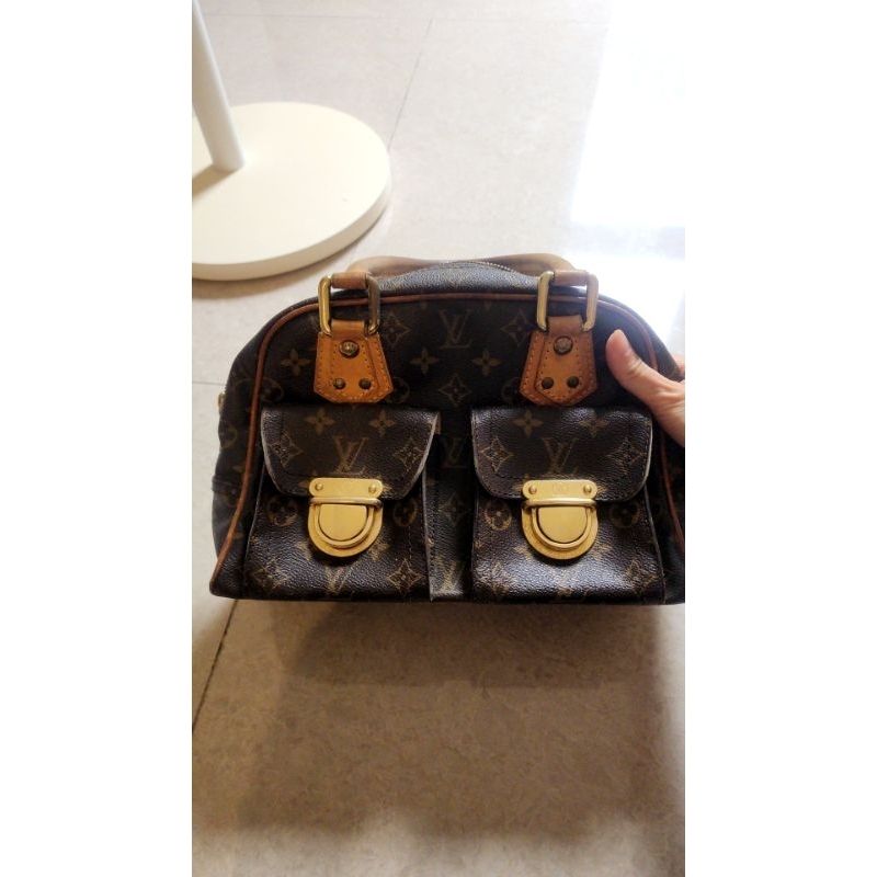 LV 曼哈頓包二手狀況良好