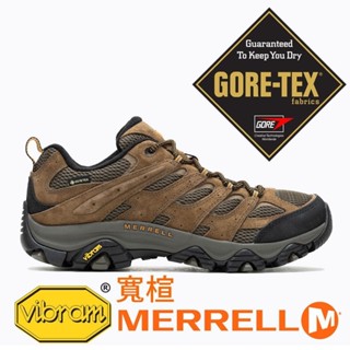 【MERRELL 美國】MOAB 3男GORE-TEX多功能健行鞋『咖啡』036257W 寬楦
